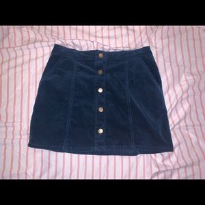 Corduroy Skirt